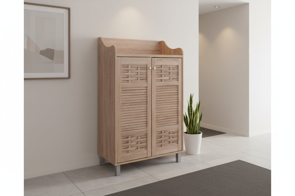 Шкаф за обувки KAILENA  цвят сонома 77X40,5X122см