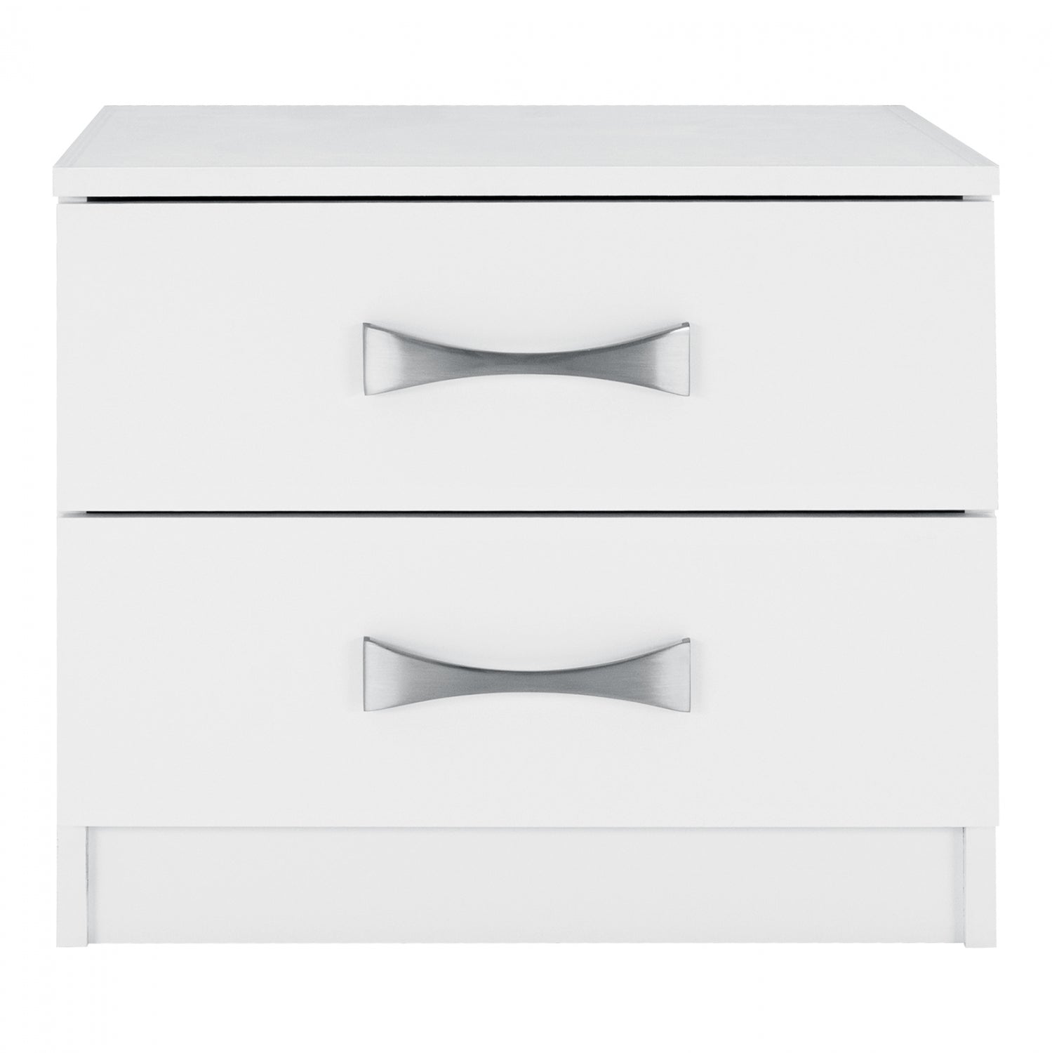 Нощно шкафче  ASHLYN бял цвят  48x40.5x41.5см