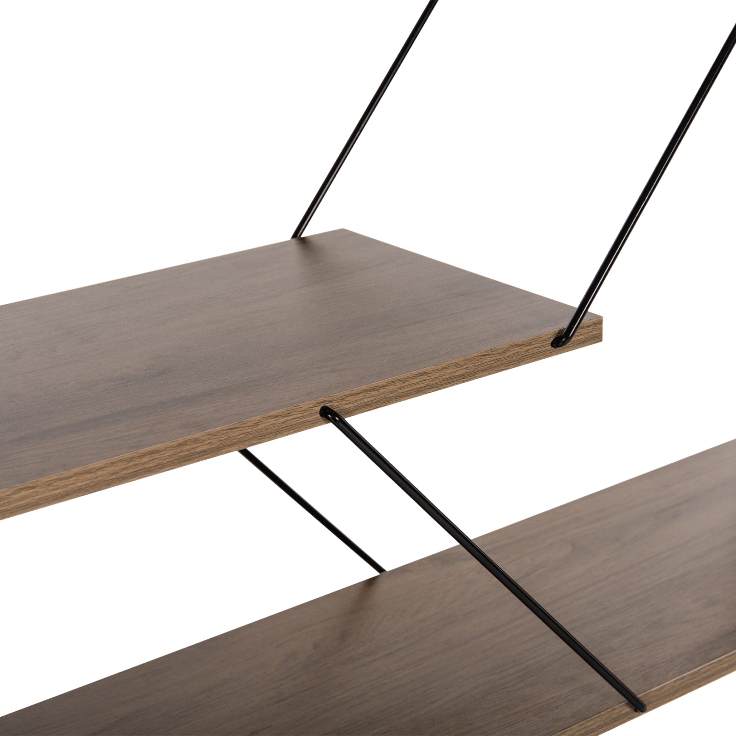 Библиотека тарс 84х157 -цвят маслено сив-черен