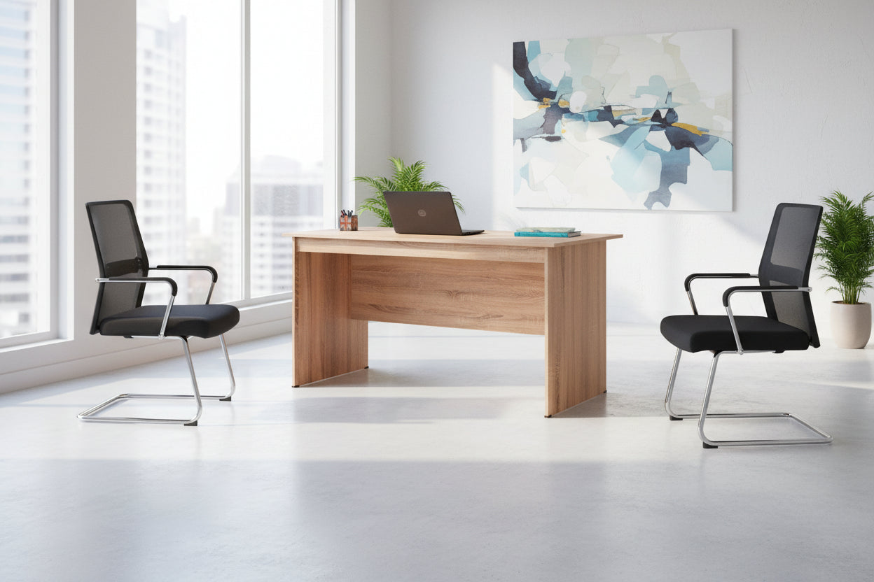 Офис бюро HAYDEN  цвят сонома 120x71x74.5см