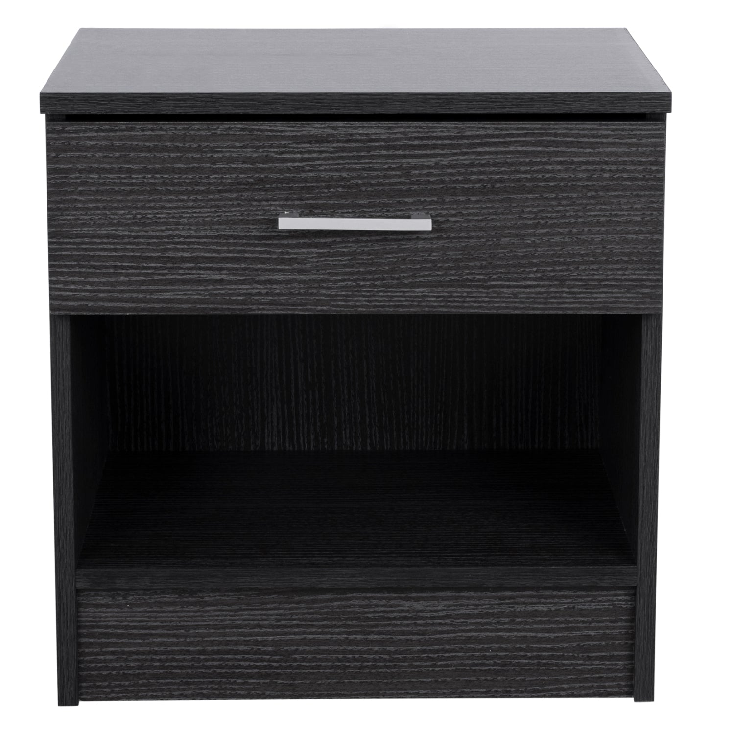 Нощно шкафче  LANEY цвят зебрано 45x35,5x47см