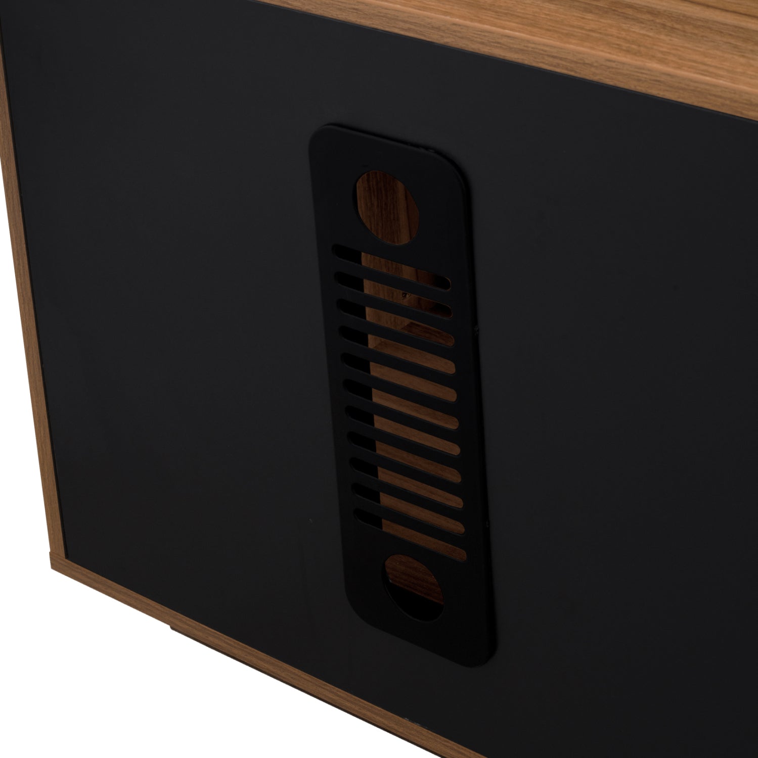 Офис бюро SUPREME сив-меден дъб  199X180X76см