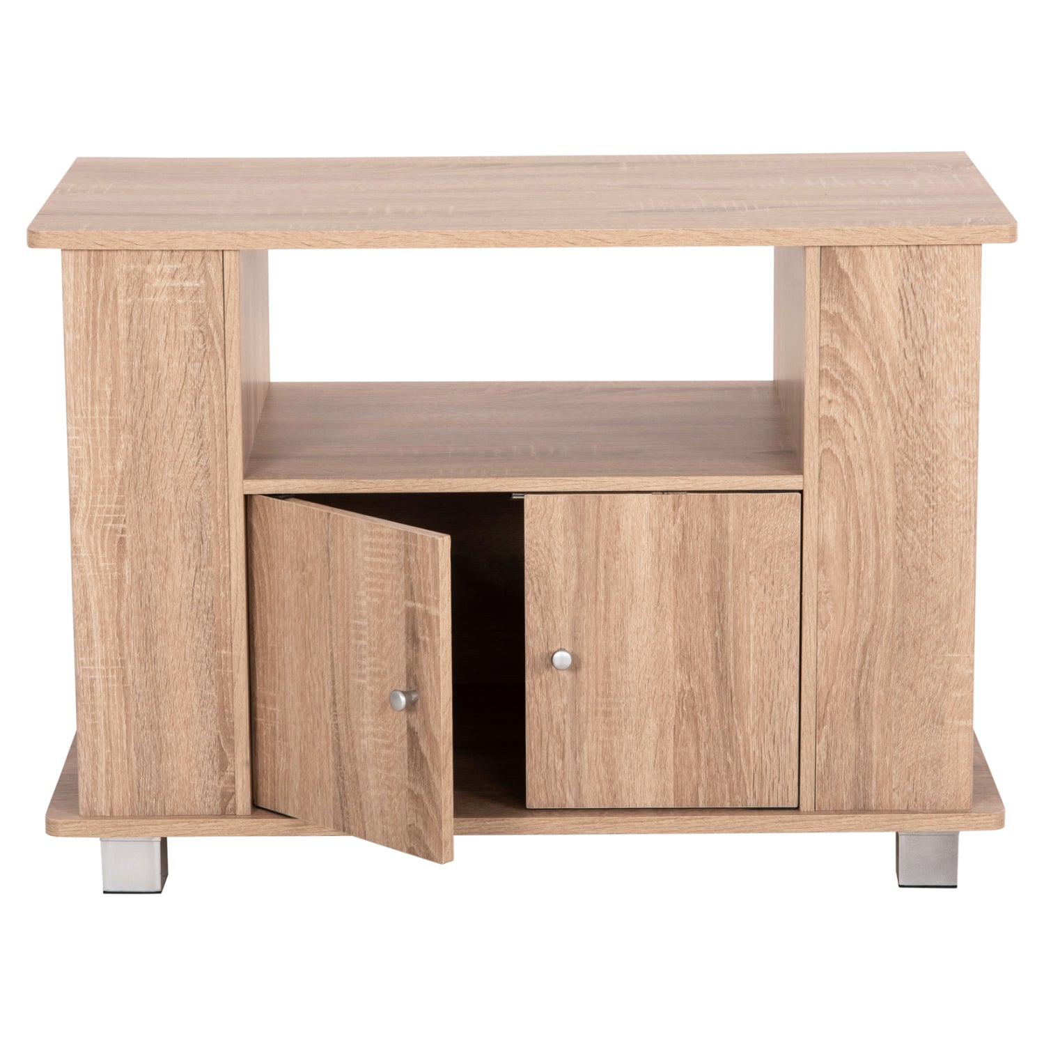 Тв шкаф CLUSE меламин в цвят дъб сонама 80x40x57.5см