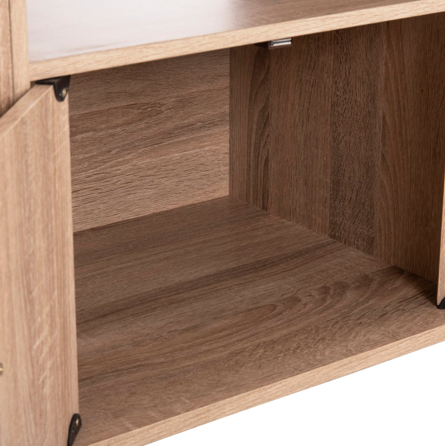 Тв шкаф Сluse меламин в цвят дъб сонама 80x40x57.5см