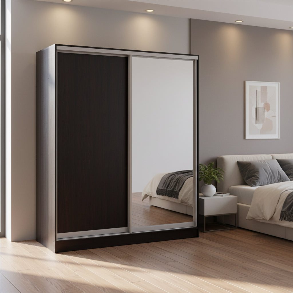 Гардероб ADLER цвят венге 180x60x210 см