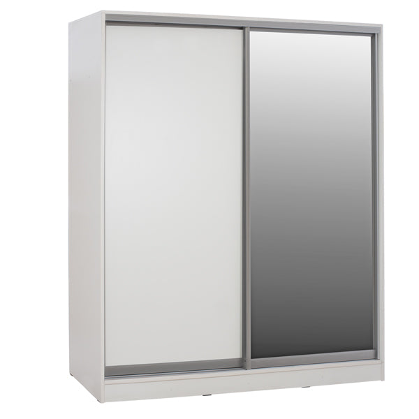 Гардероб ADLER бял цвят 180x60x210 см