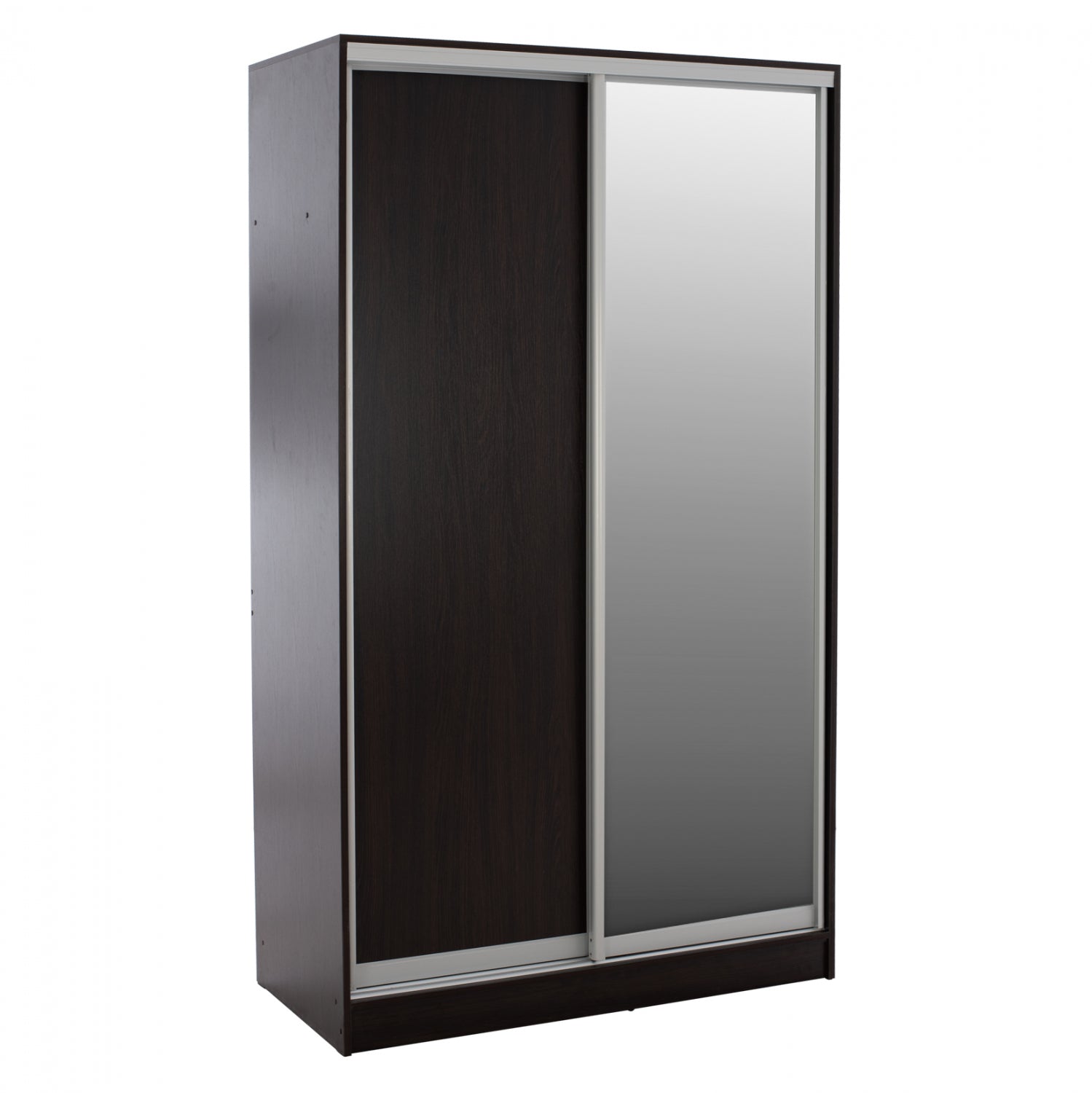 Гардероб ADLER 120x60x220 см, цвят венге, с огледало