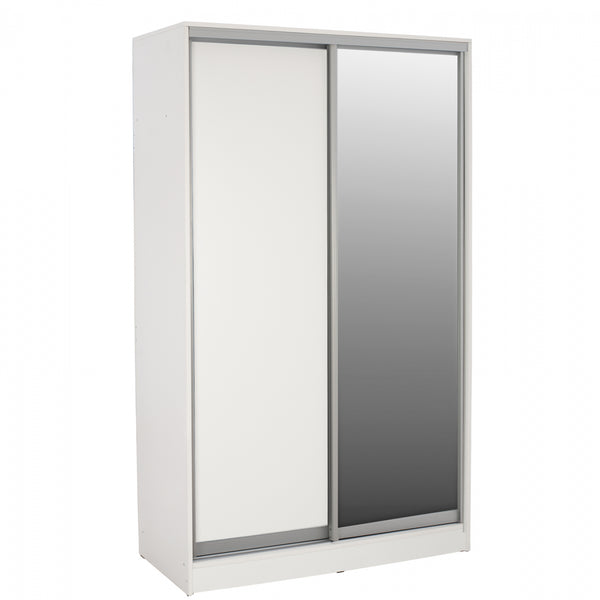 Гардероб ADLER 120x60x220 см, бял цвят