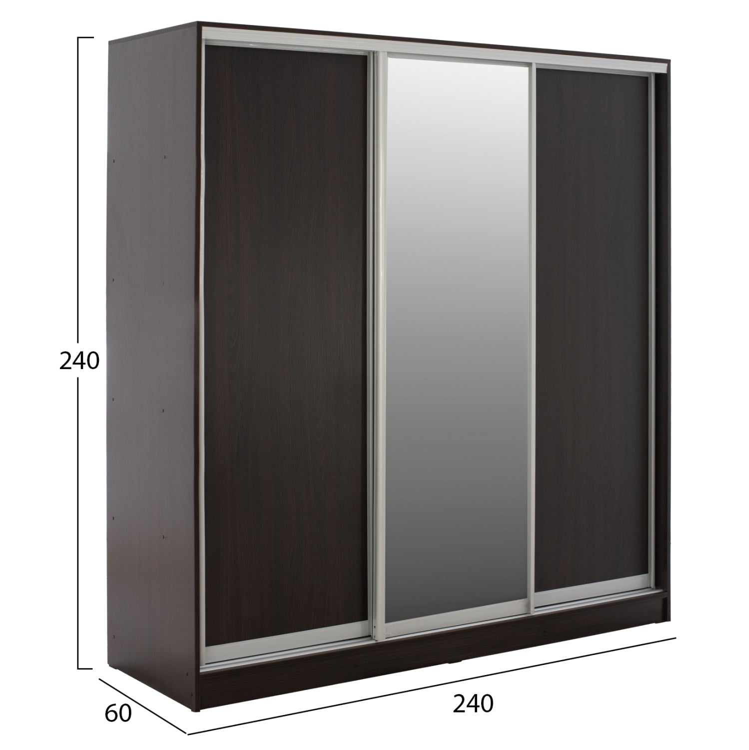 Гардероб ADLER цвят венге  240x60x240 см