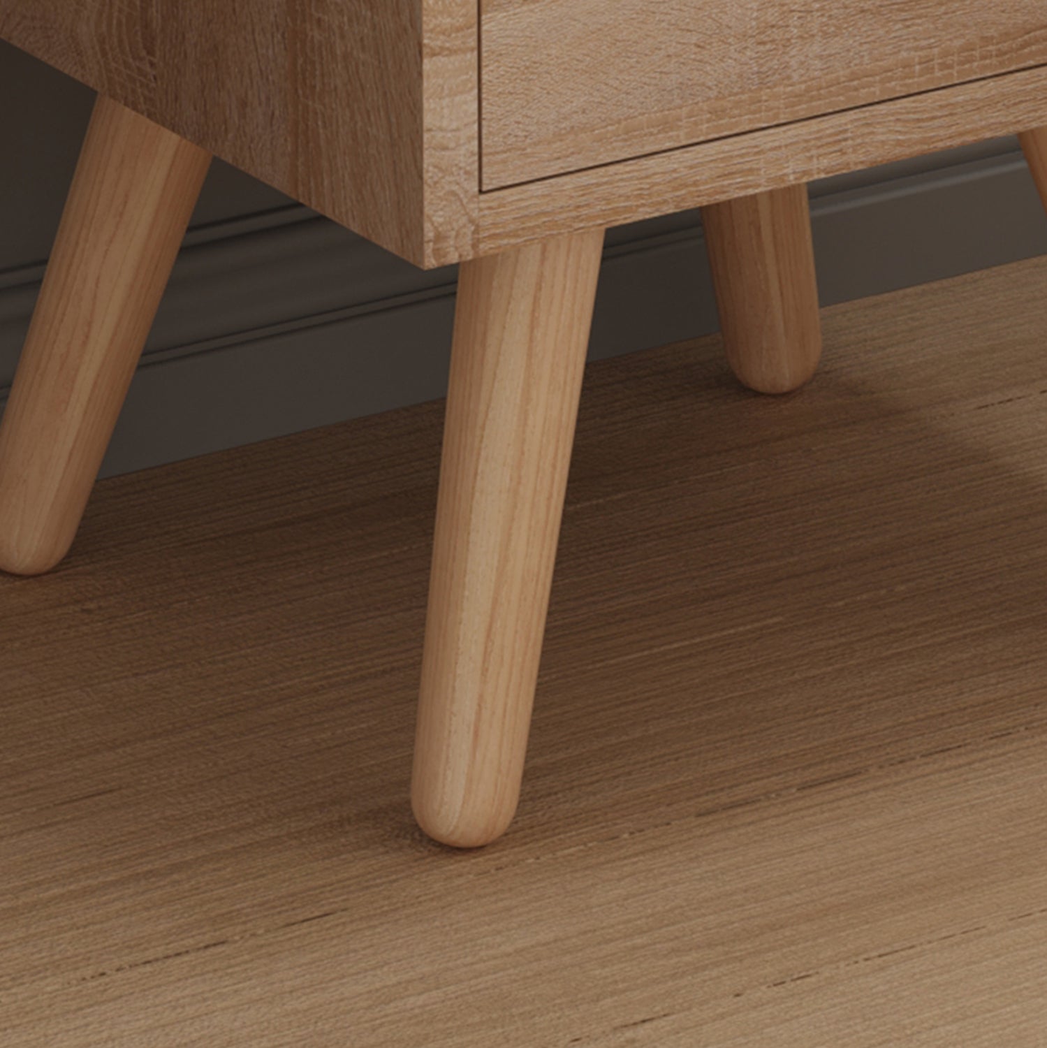 Нощно шкафче  DINKL  цвят сонома 29.7x29.7x45см