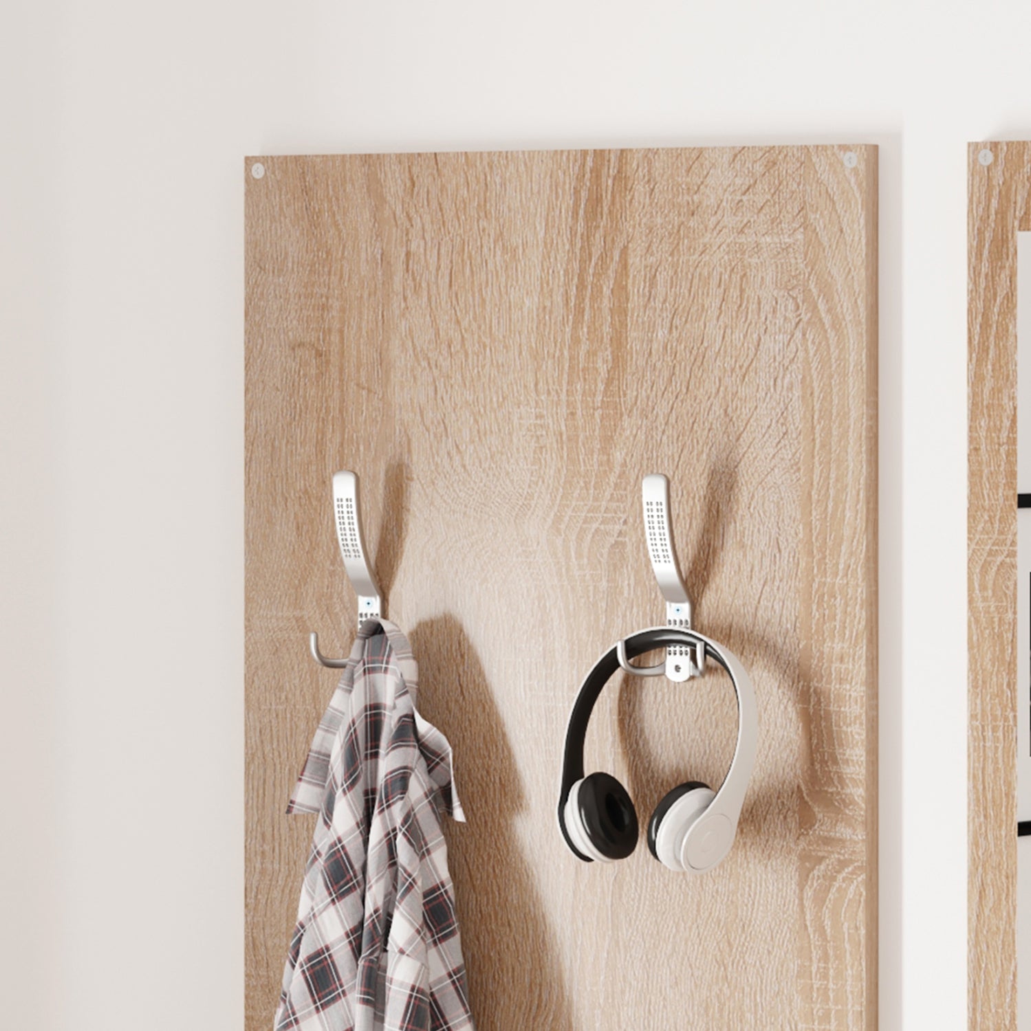 Антре  VERN  цвят сонама-бял 80x27x175