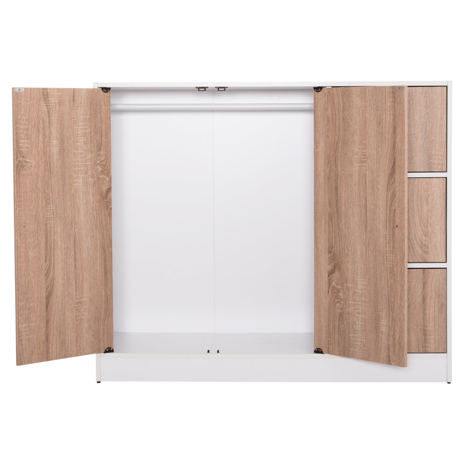 Шкаф MATIN цвят дъб сонома-бял 117x39.5x99.5см