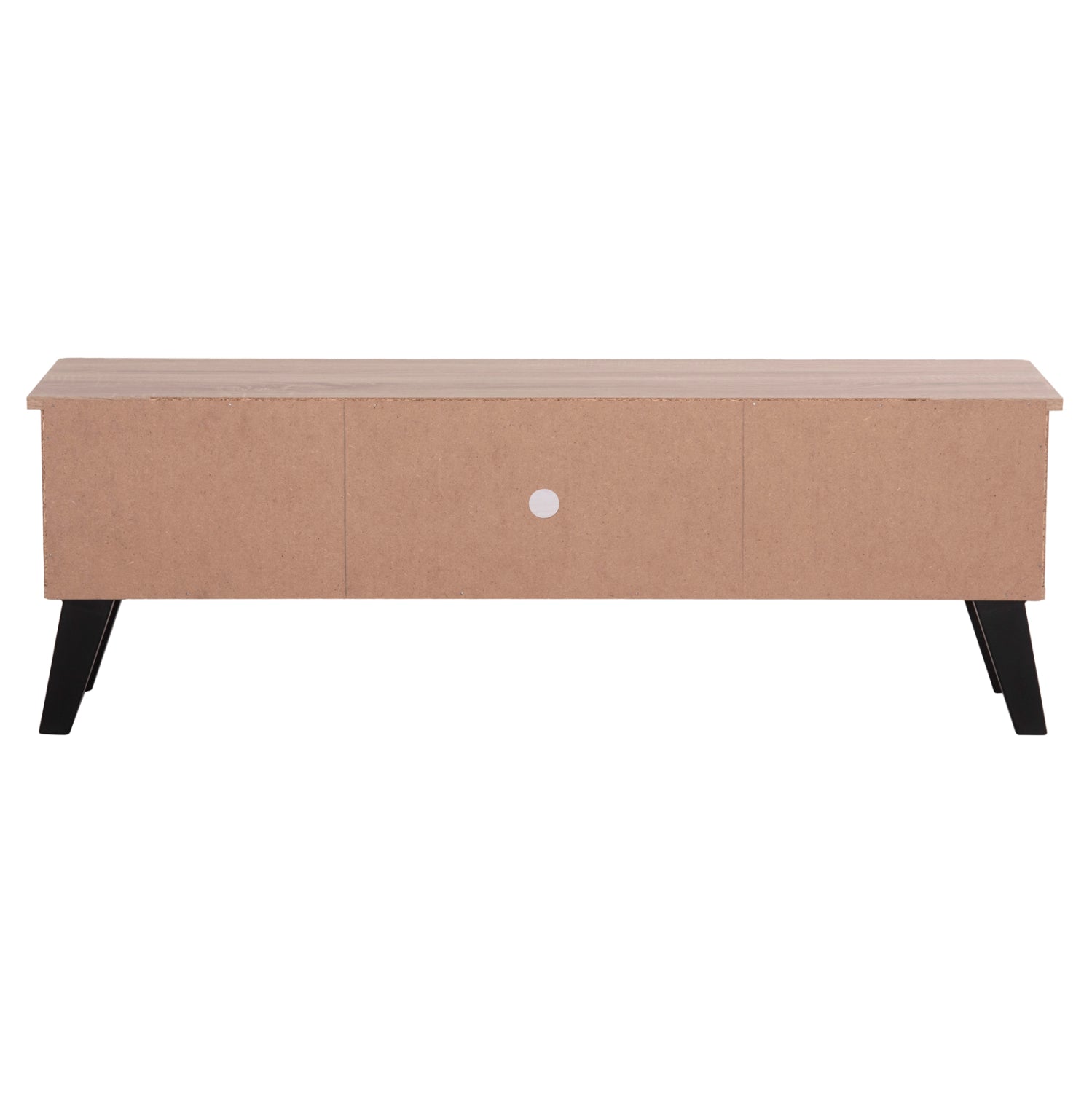 ТВ шкаф IREN  меламин в цвят сонама дъб - черен 120x32,5-34x41см.