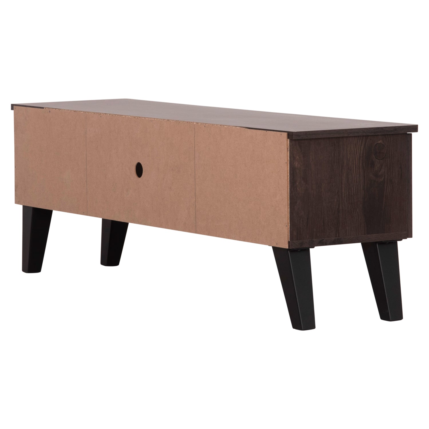 ТВ Шкаф IREN Орех с Черни Крака 120x34x41 см