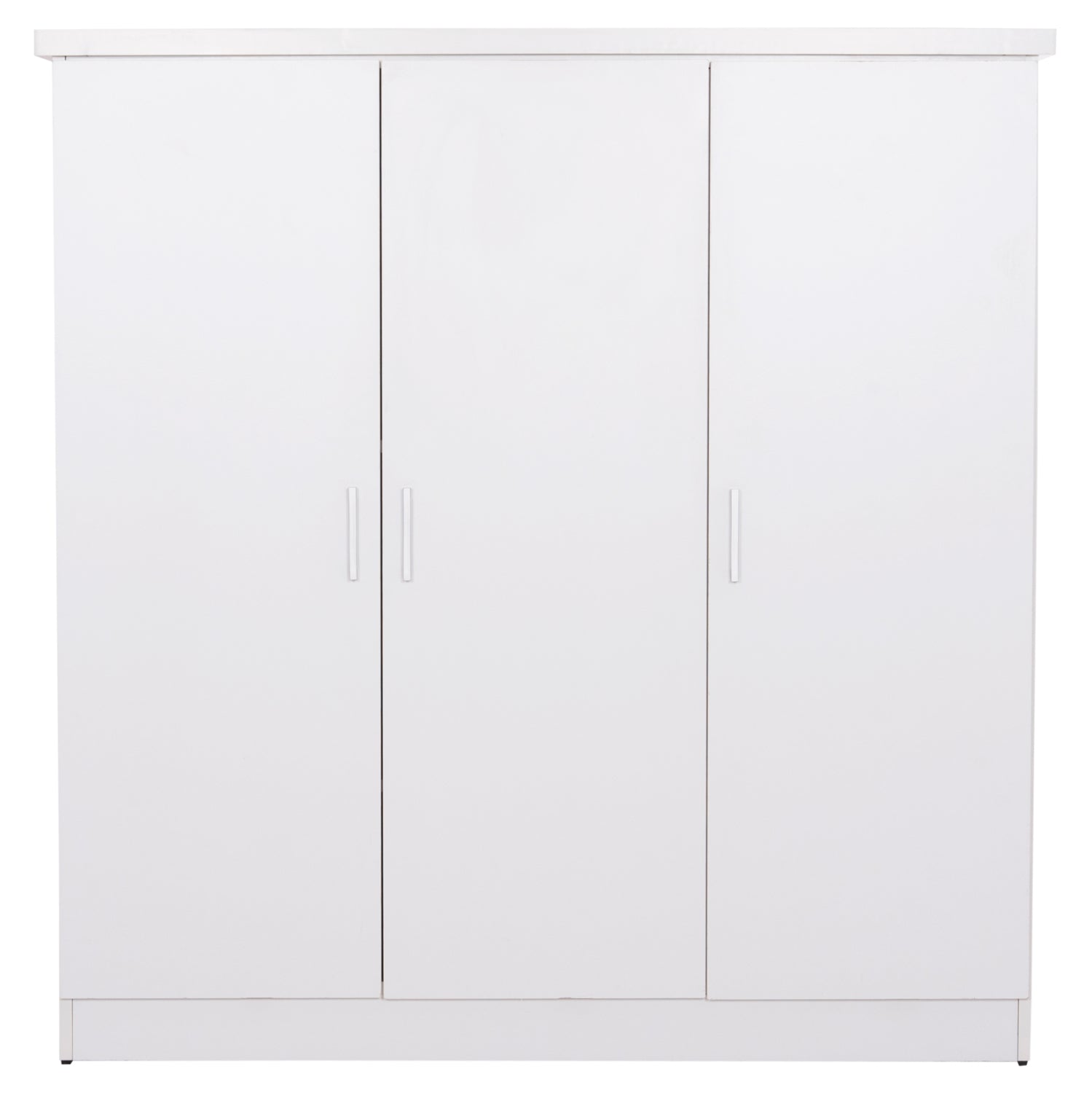 Гардероб   FUENTO бял цвят  120-116x40x123.5 см