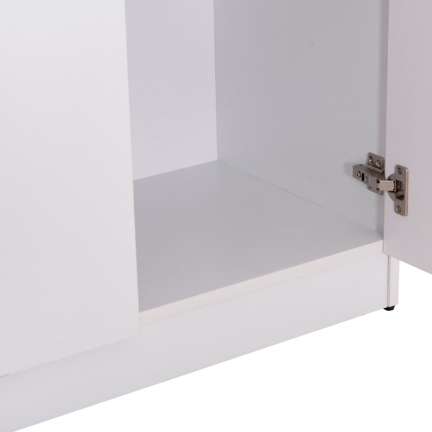 Гардероб   FUENTO бял цвят  120-116x40x123.5 см