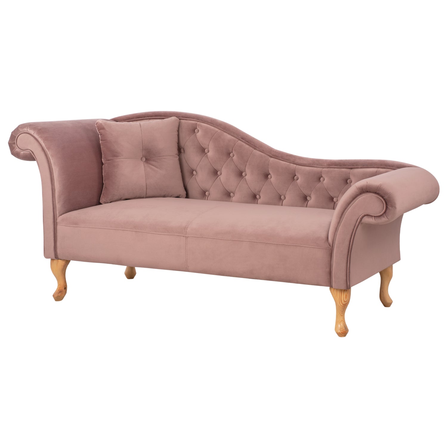 Tchesterfield niovi отглеждащ диск с кадифен от гнила ябълка - естествени крака 187x61x82см