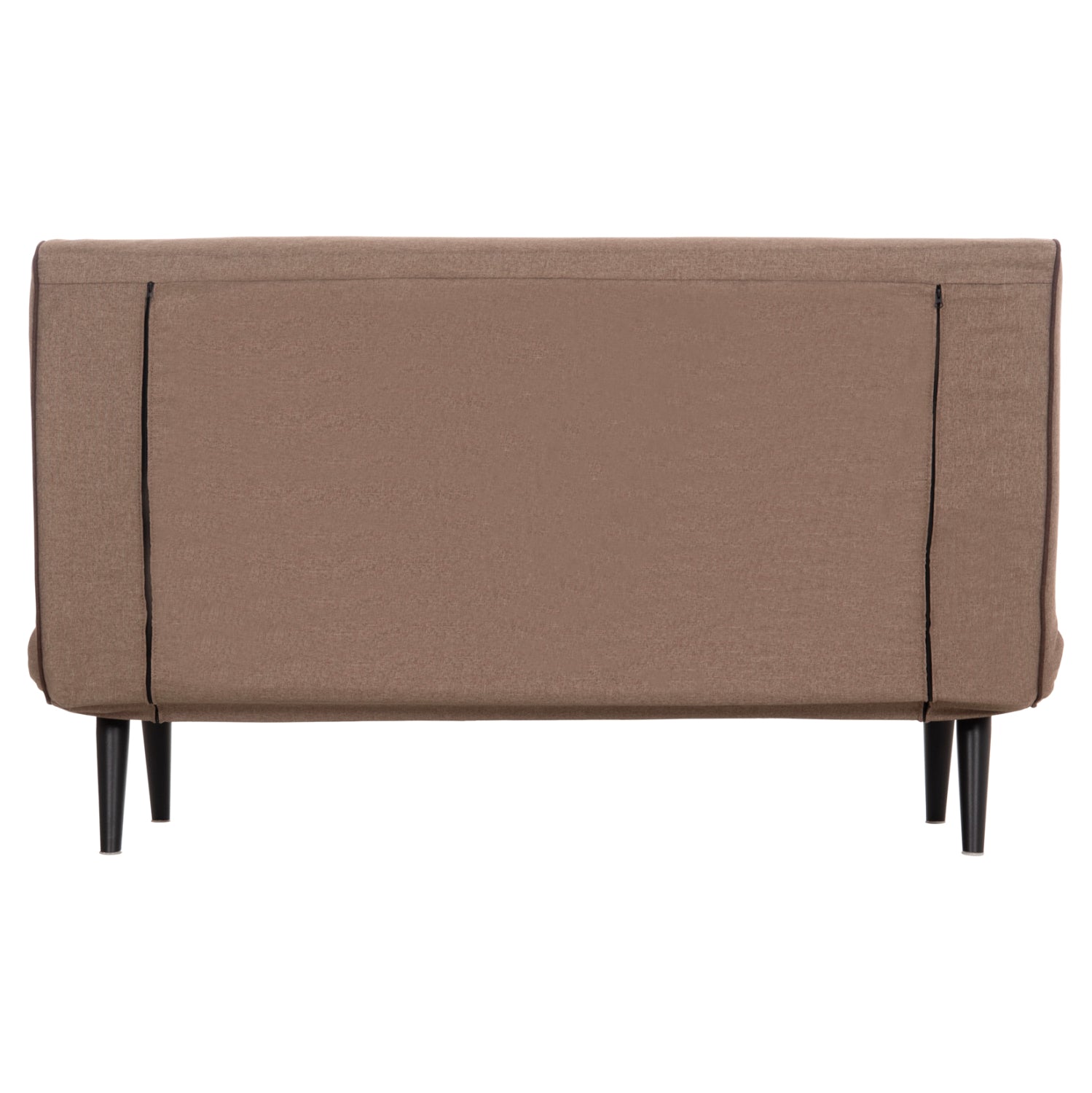 Разтегателен диван Аsma, тъмно бежов плат, 143x78x84см.
