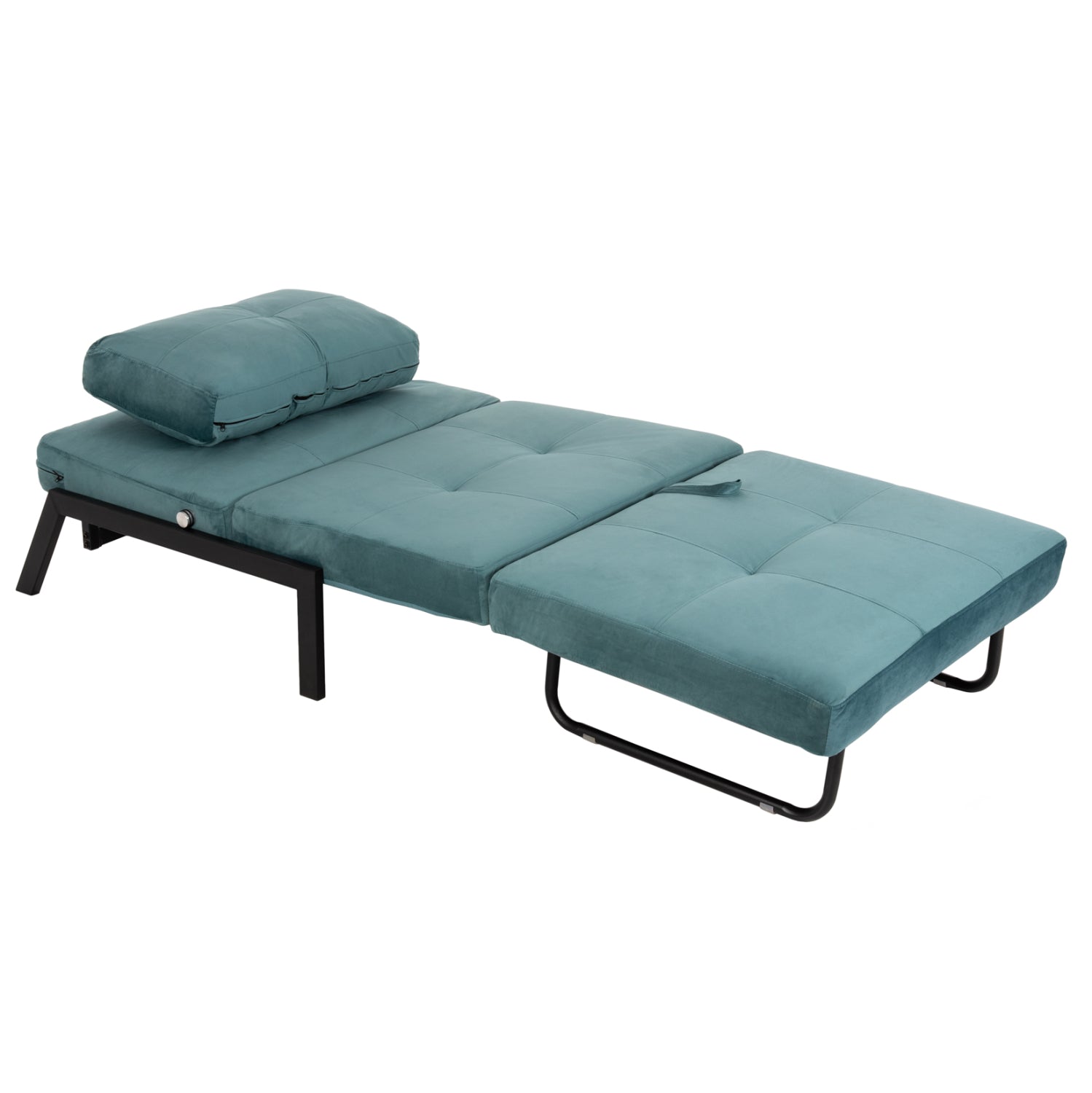 Кресло-легло KONSTANS цвят тюркоаз 95x92x66