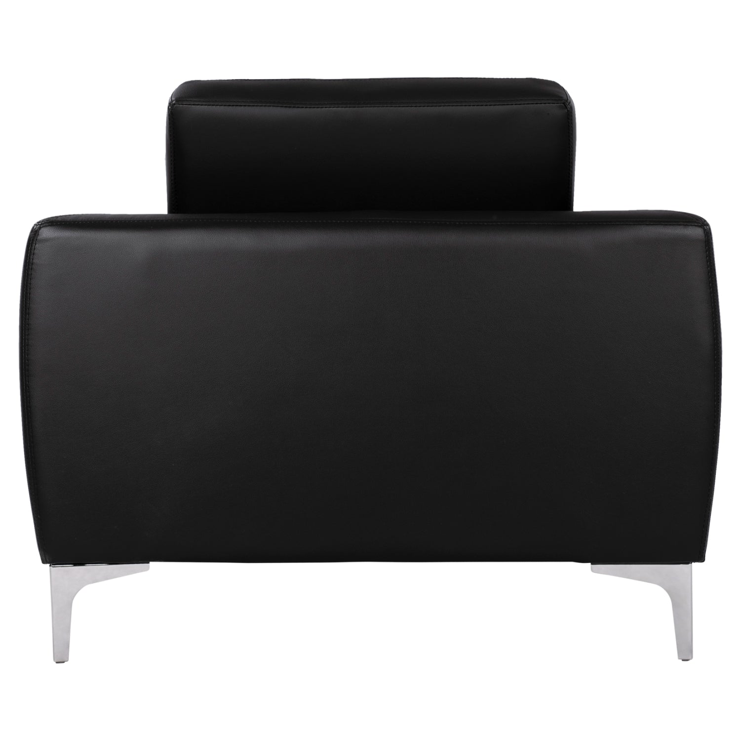 Фотьойл  KENZIE /-Черен PU 89x81x81