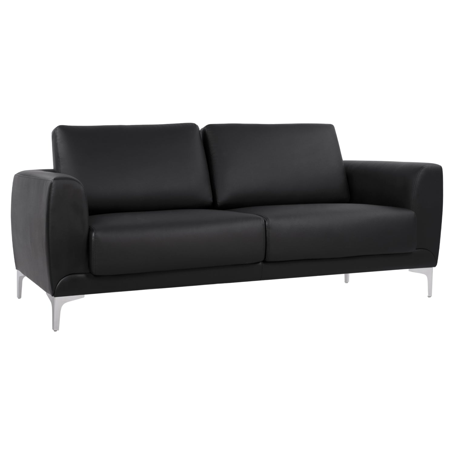 Комплект за хол от 2 части KENZIE с черен pu КГ11284.01