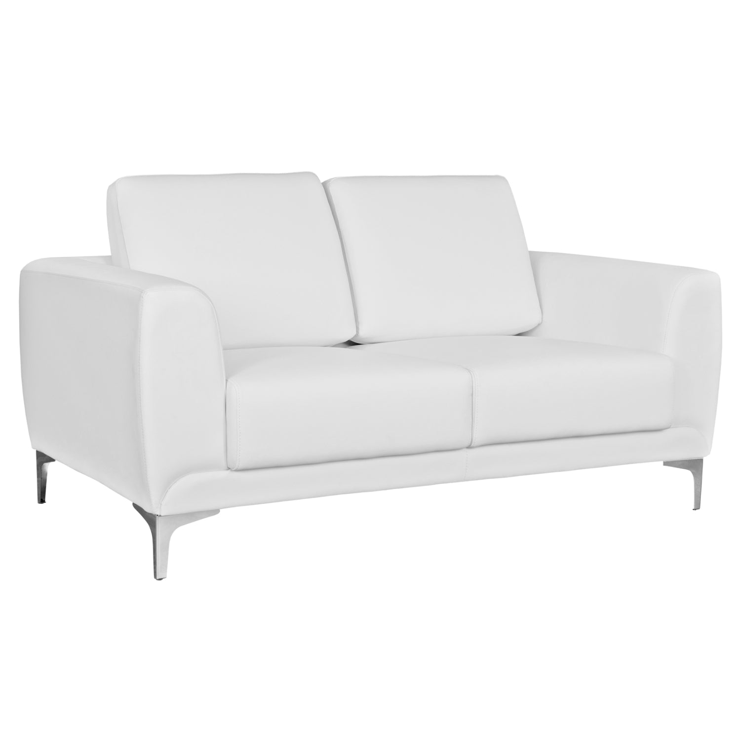 Диван KΕΝΖΙΕ бял цвят 142x81x81см