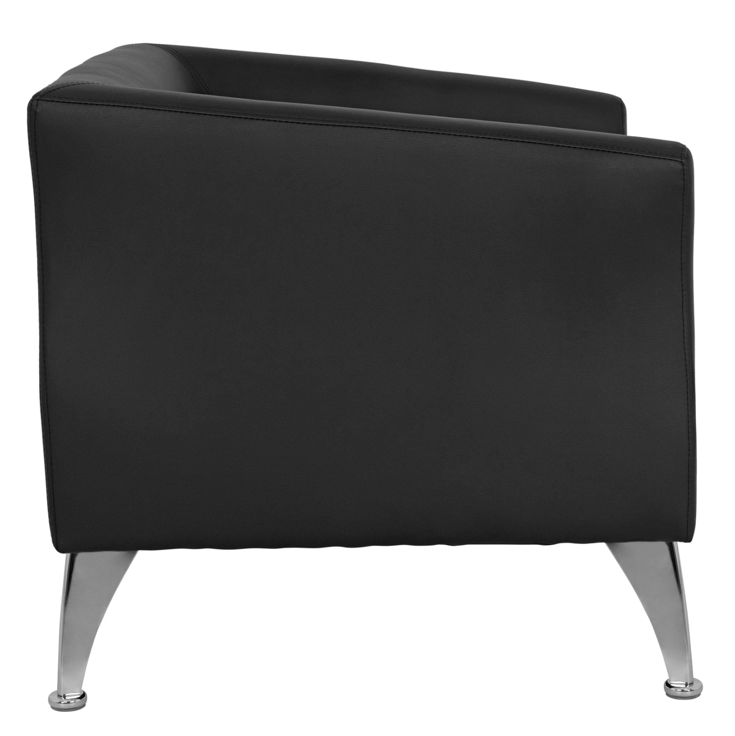 Кресло Киана кожа/черно