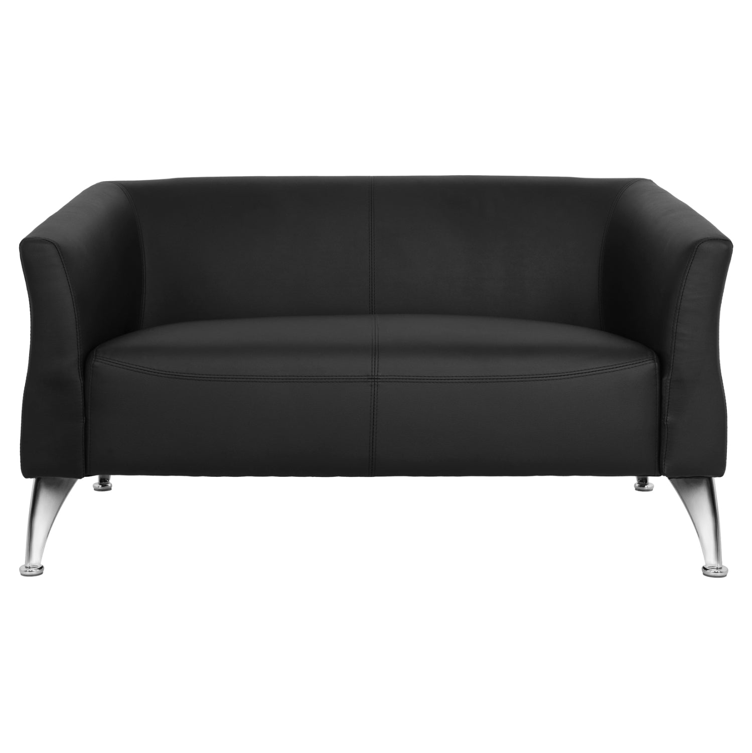 Диван  KIANA черен цвят  PU  130x75x71см