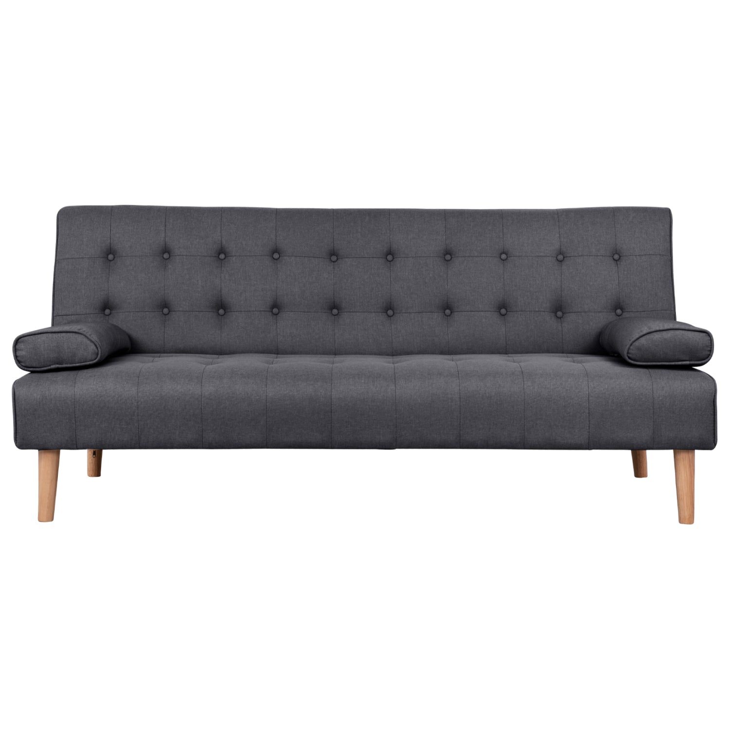 Разтегателно канапе Уанда сив цвят 190X84X83