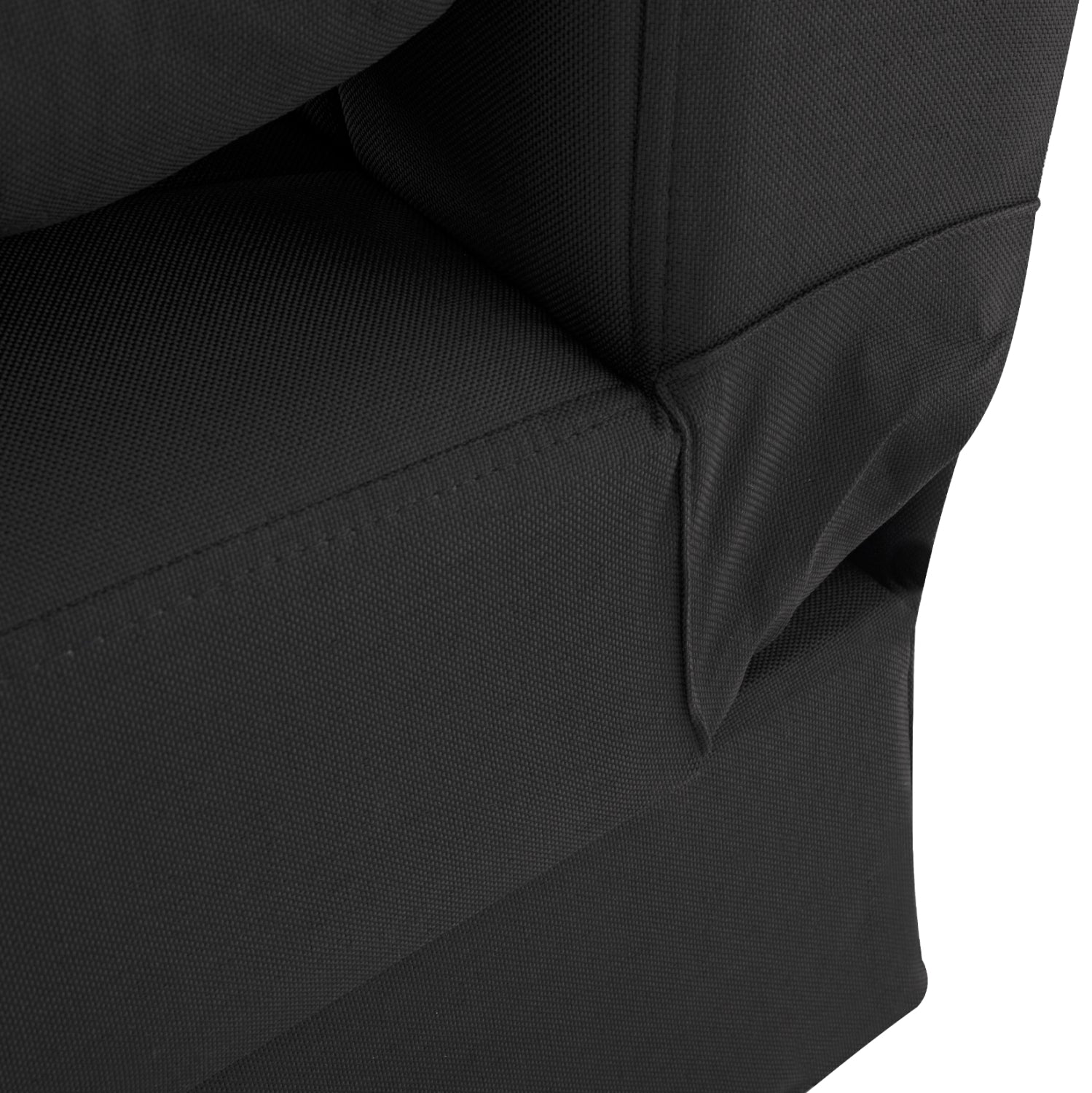 Разтегателен диван андри, триместен, черен 180x72x77 см