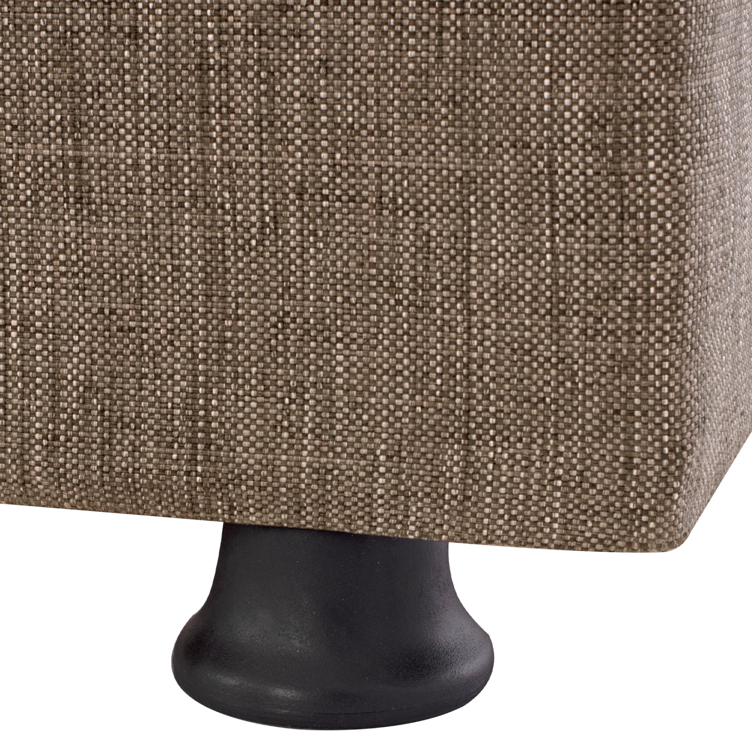 Разтегателен диван андри, триместен, кафяв, 180x72x77в см