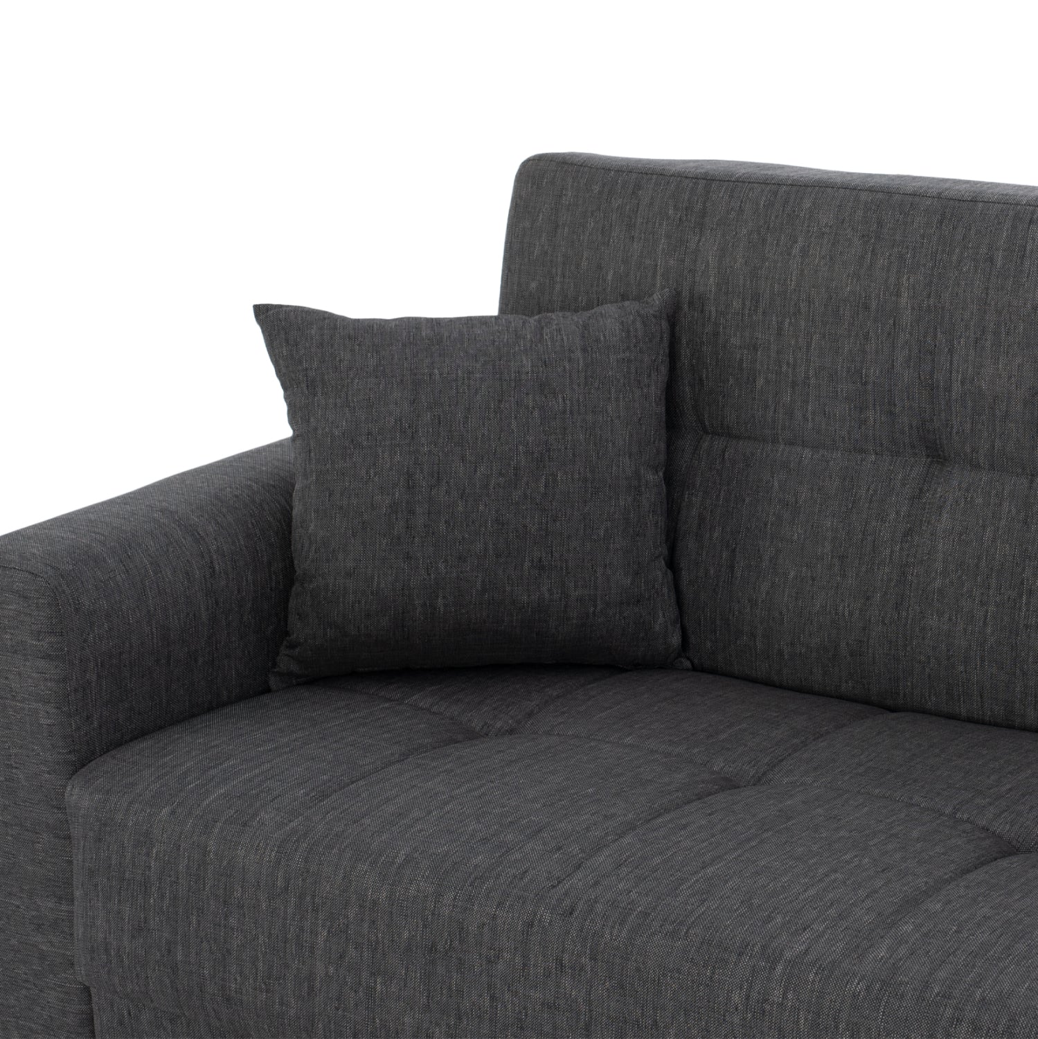 Диван HEMA сив цвят 160x84x88 см