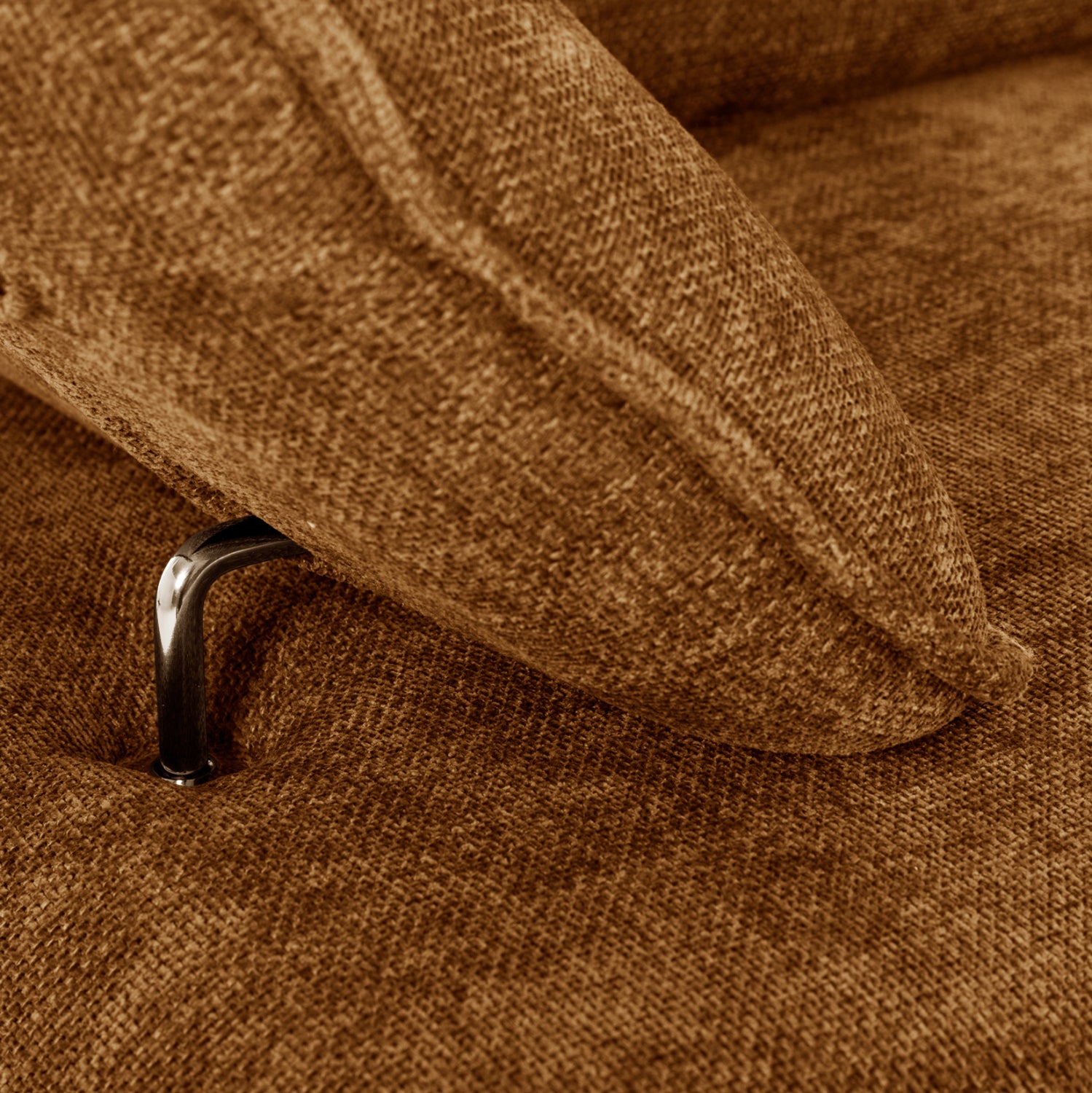 Ъглов диван кони десен ъгълцвят керемида