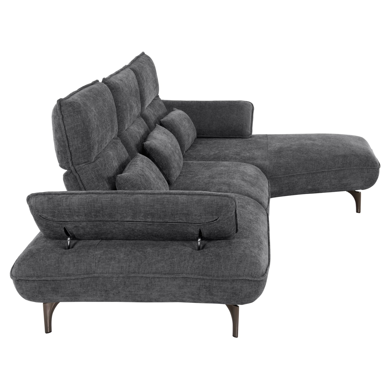 Ъглов диван кони десен ъгълсив цвят