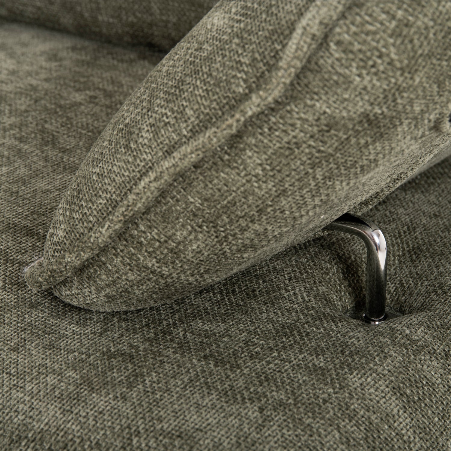 Ъглов диван CONVERT, ляв ъгъл зелен цвят