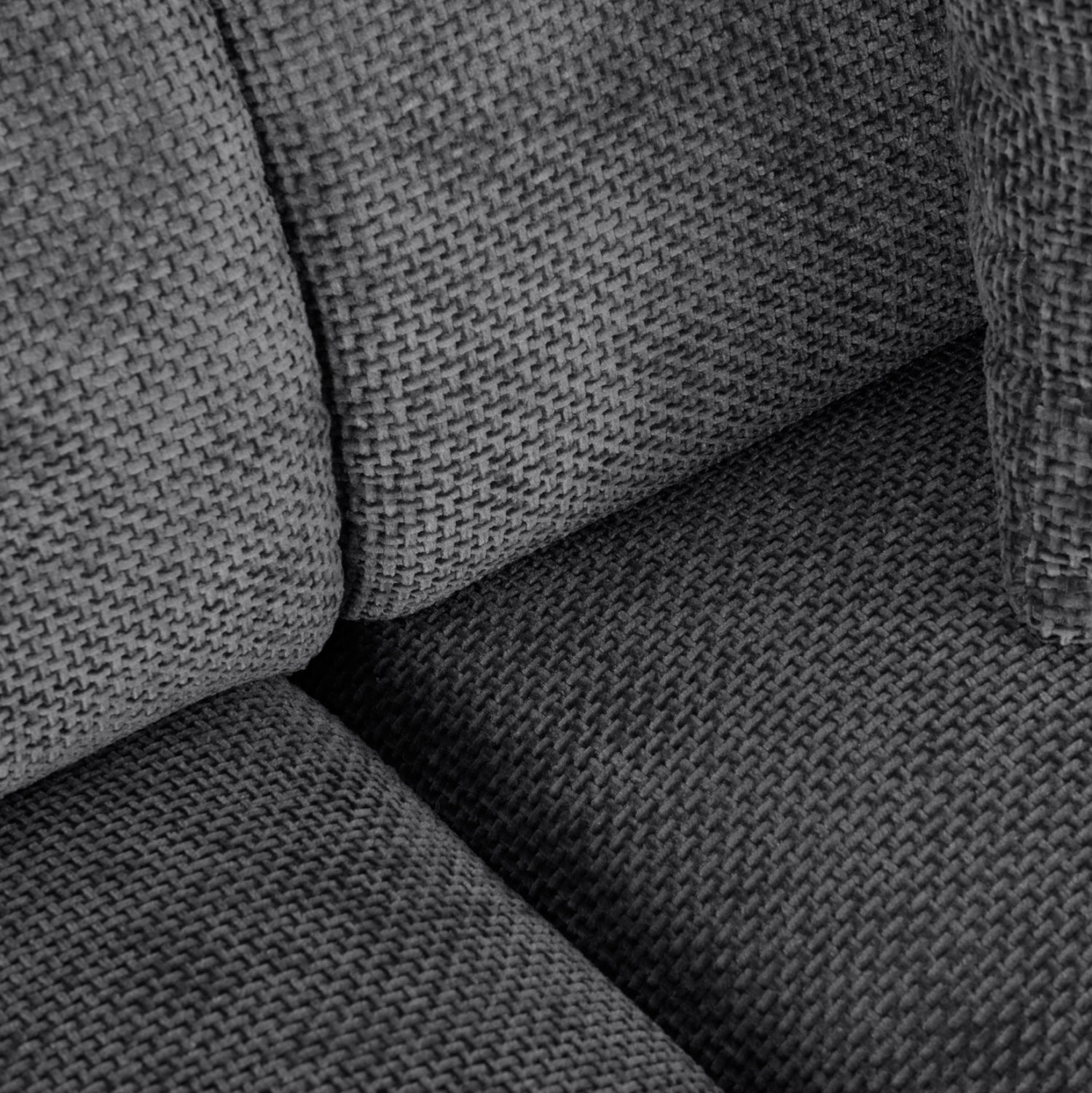 Ъглов диван брик ляв ъгълцвят антрацит