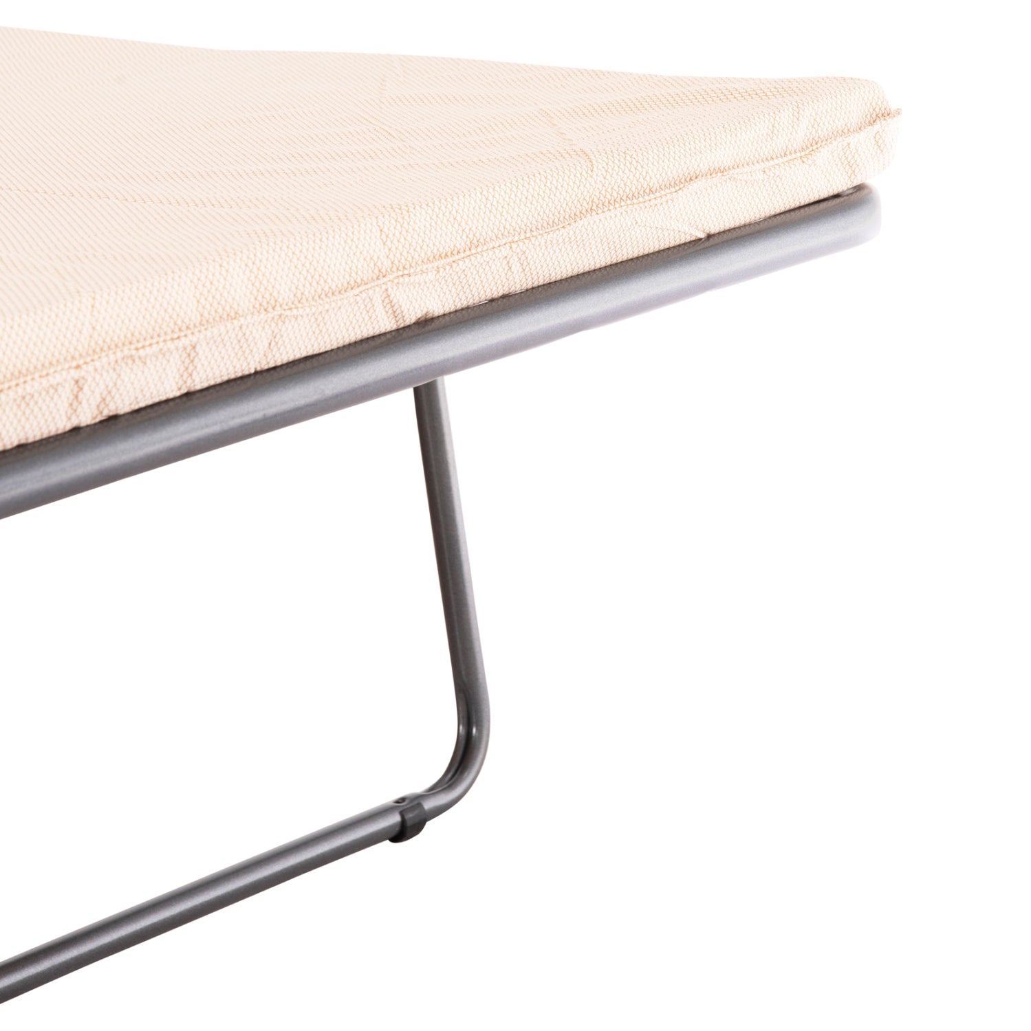 Диван легло ilsa бежов дамас сгънат с матрак 160x88x68h