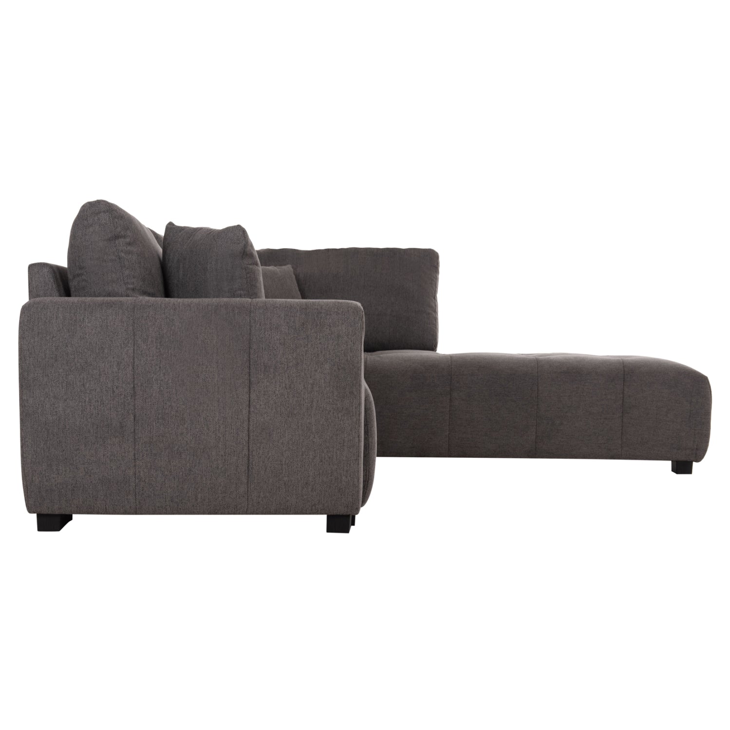 Ъглов диван, объртаем, medel, сив, pe платена, 290x208x80см