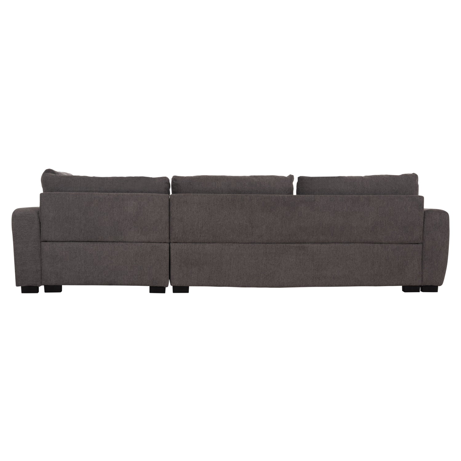 Ъглов диван, объртаем, medel, сив, pe платена, 290x208x80см