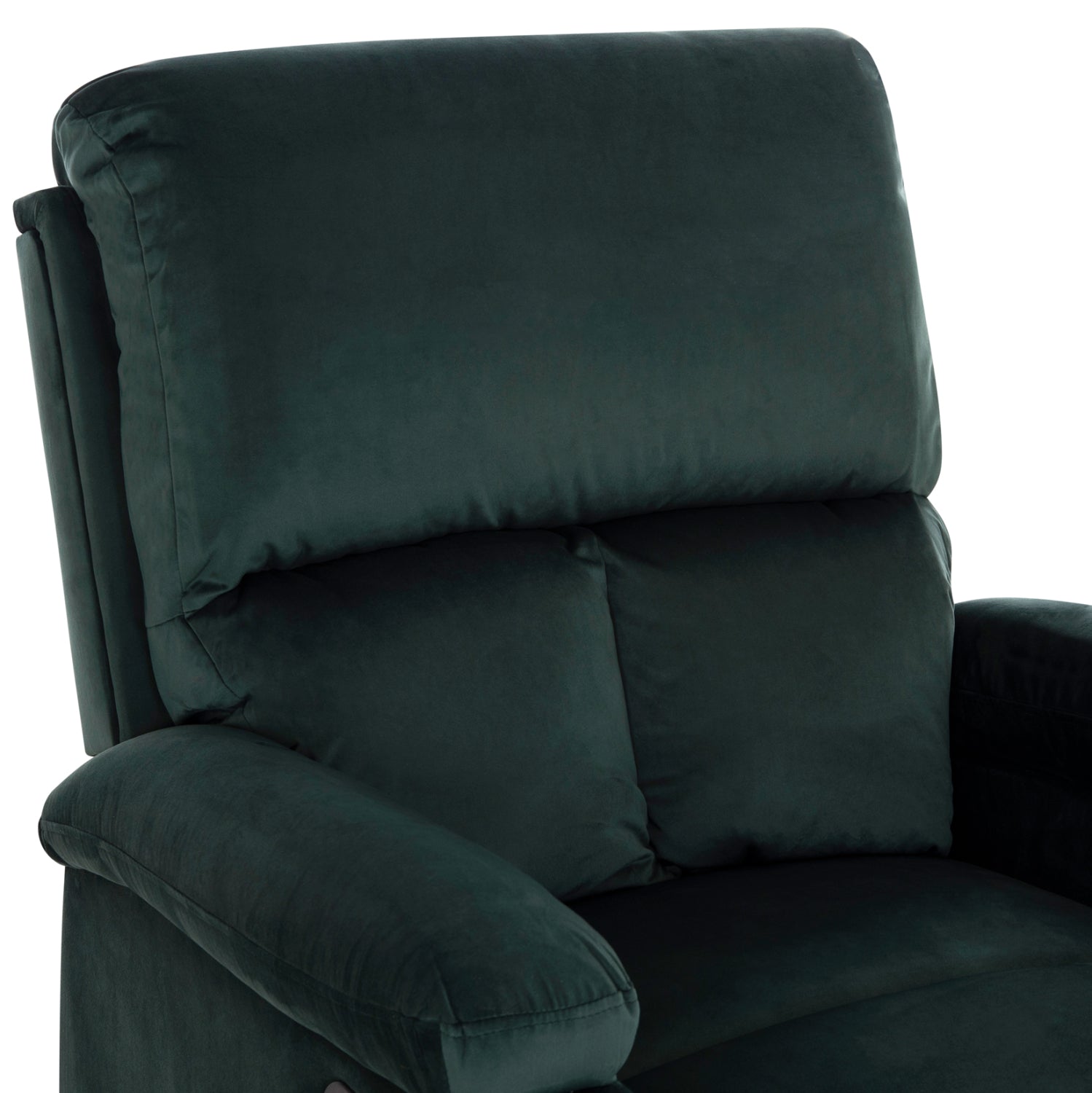 Фотьойл relax DIONI  зелено кадифе 81x94x97см.
