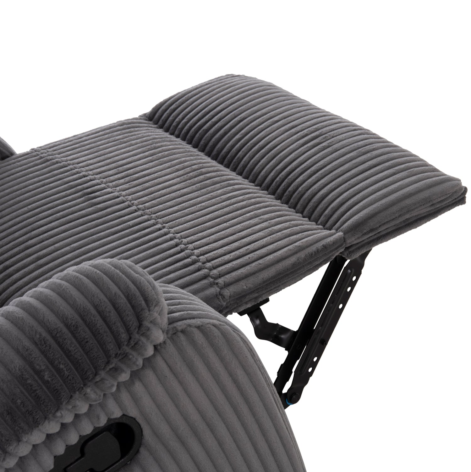 Фотьойл relax dioni сив раиран плат 81x94x97см.