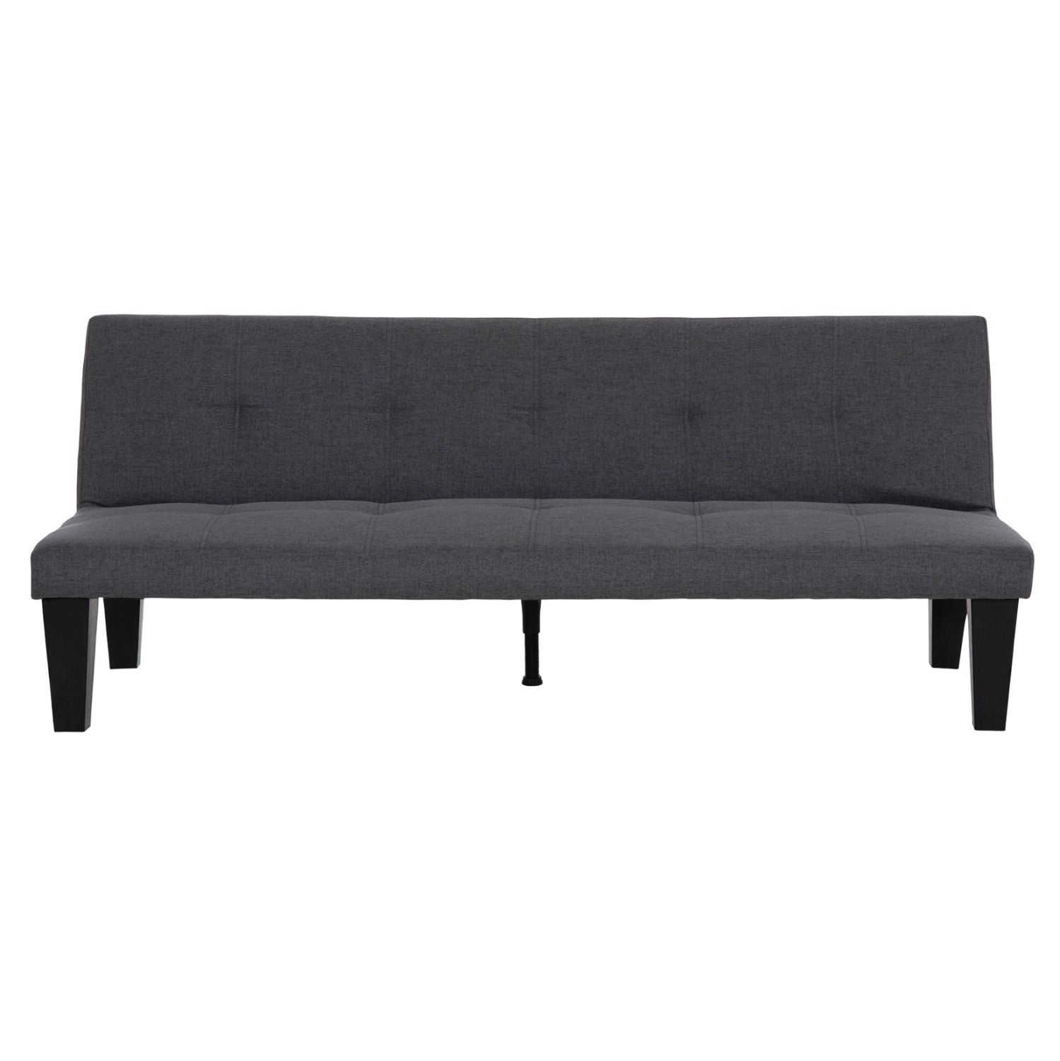 Триместен разтегаем диван Koro сив изкуствена кожа 165x75x64см