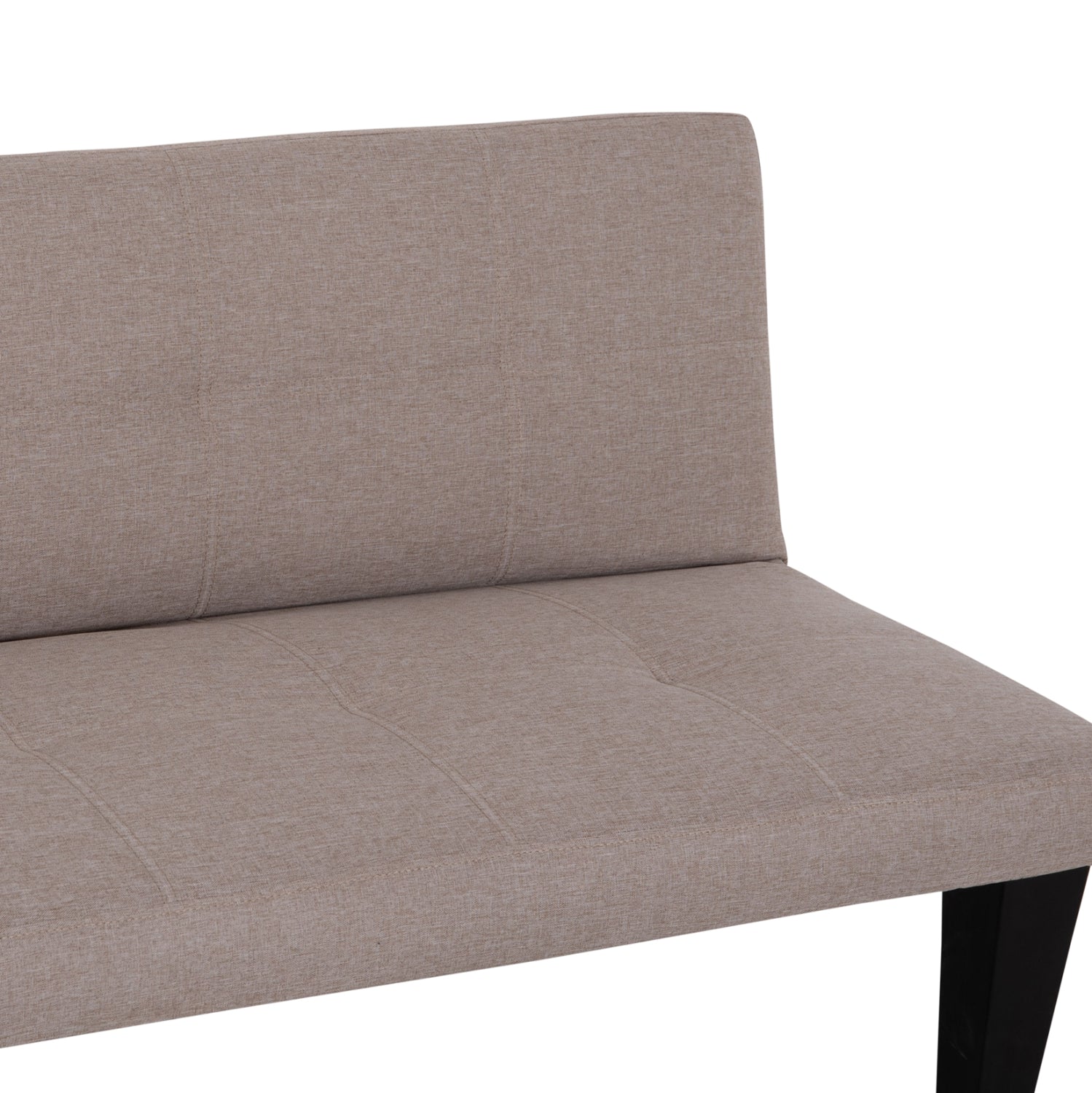 Триместен разтегаем диван Koro бежов изкуствена кожа 165x75x64см