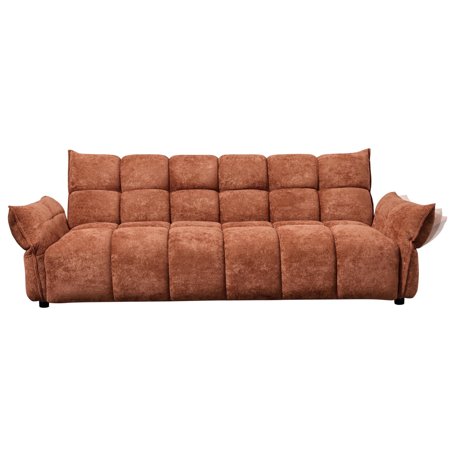 Разтегащ диван melu теракота плата -- седалка с джобни пружини 240-250x90x85всм.
