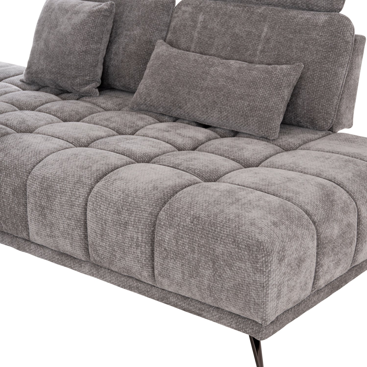 Десен ъглов 5-местен диван myron сив платеж 290x110-225x110в