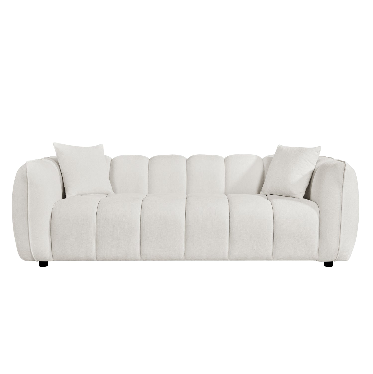 Диван 3 места lykke плат екрю 229x89x70hсм.