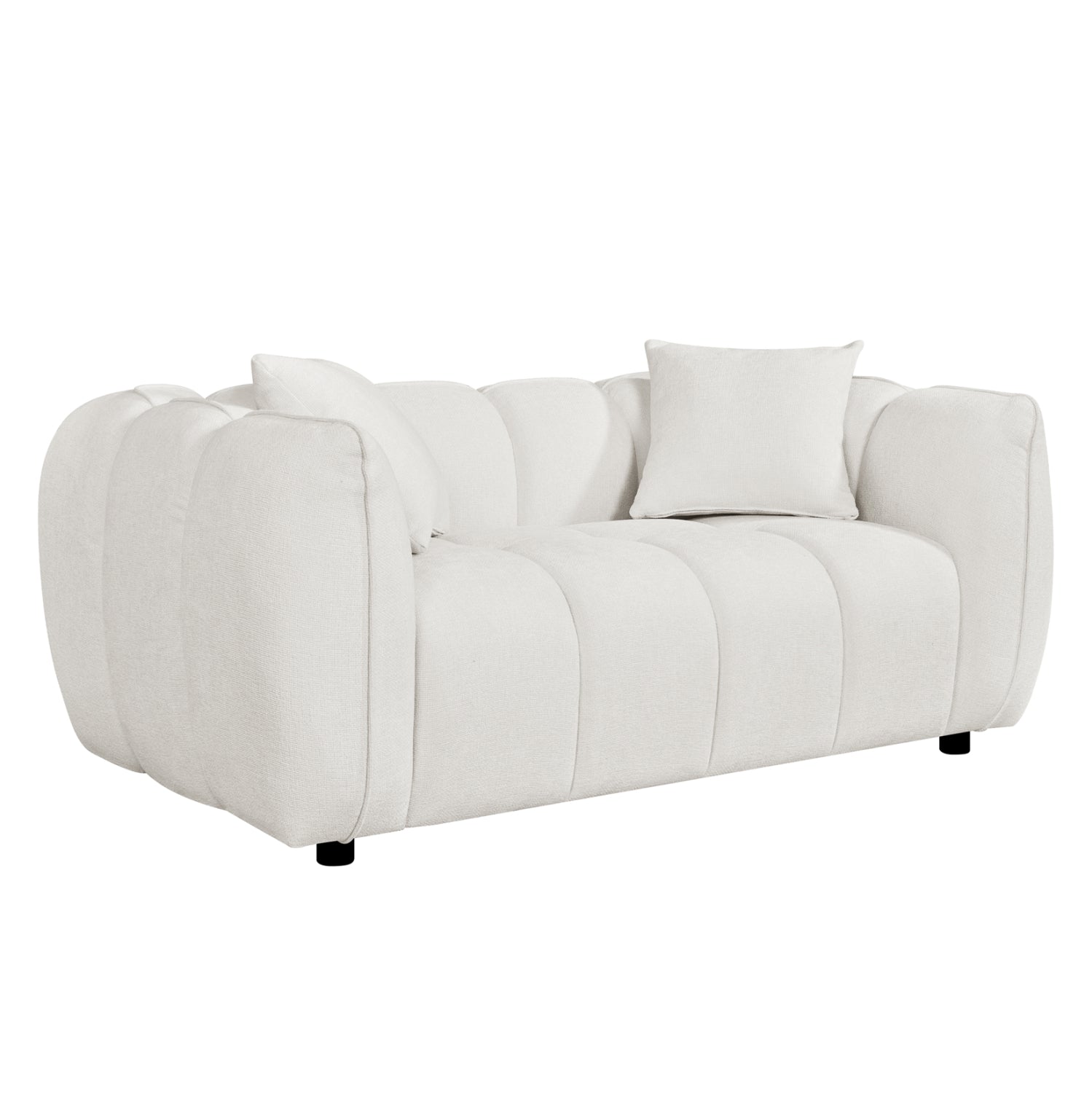Диван 2 места lykke плат екрю 172x89x70hсм.
