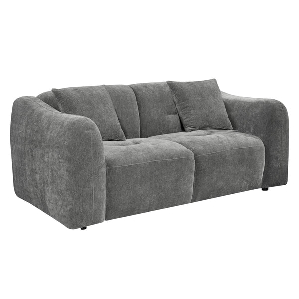 Двуместен диван  JUNOA сив цвят 172x89x74см