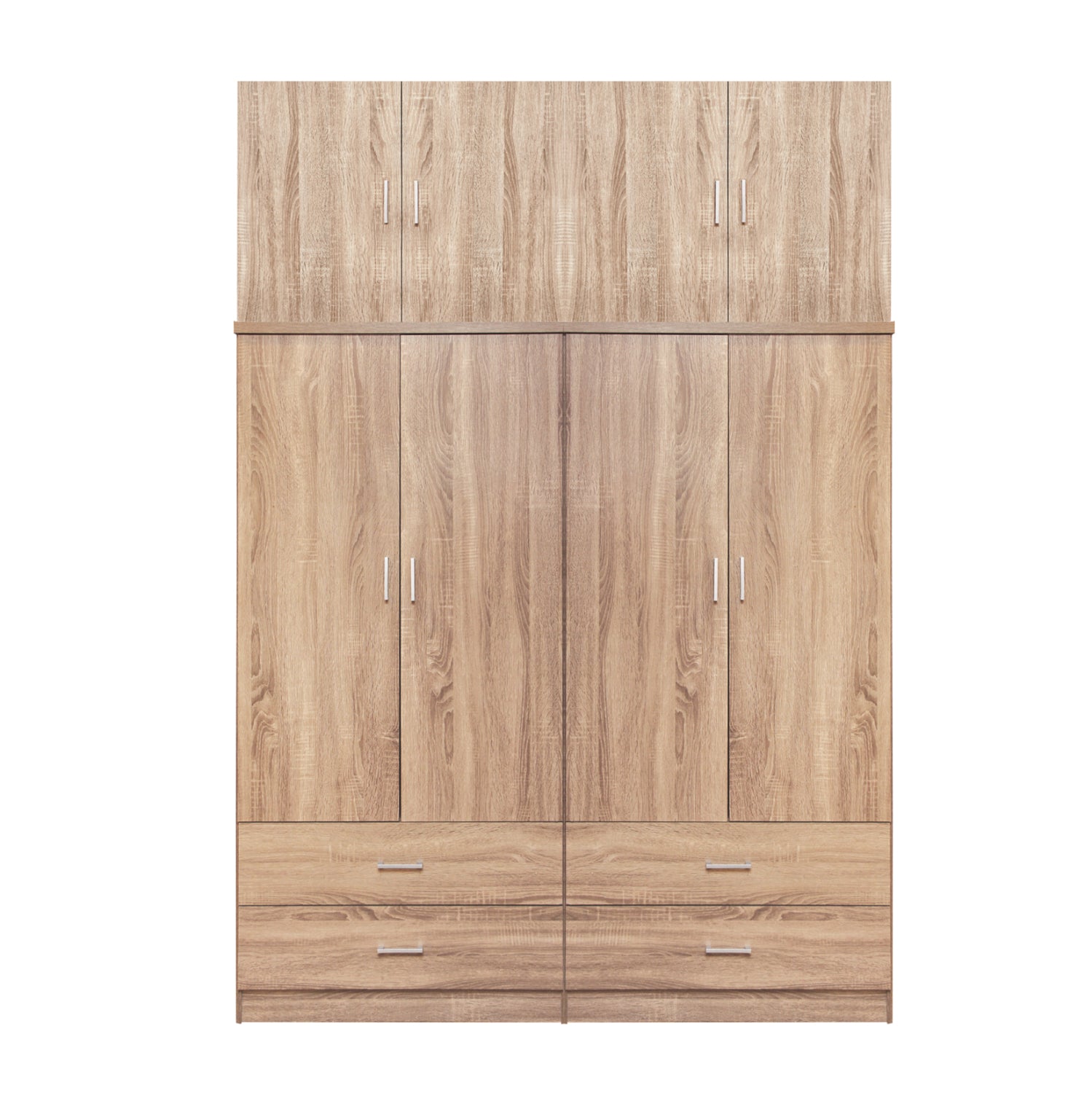 Гардероб 4-крилен сонома цвят  160X42X241 КГ11352.02