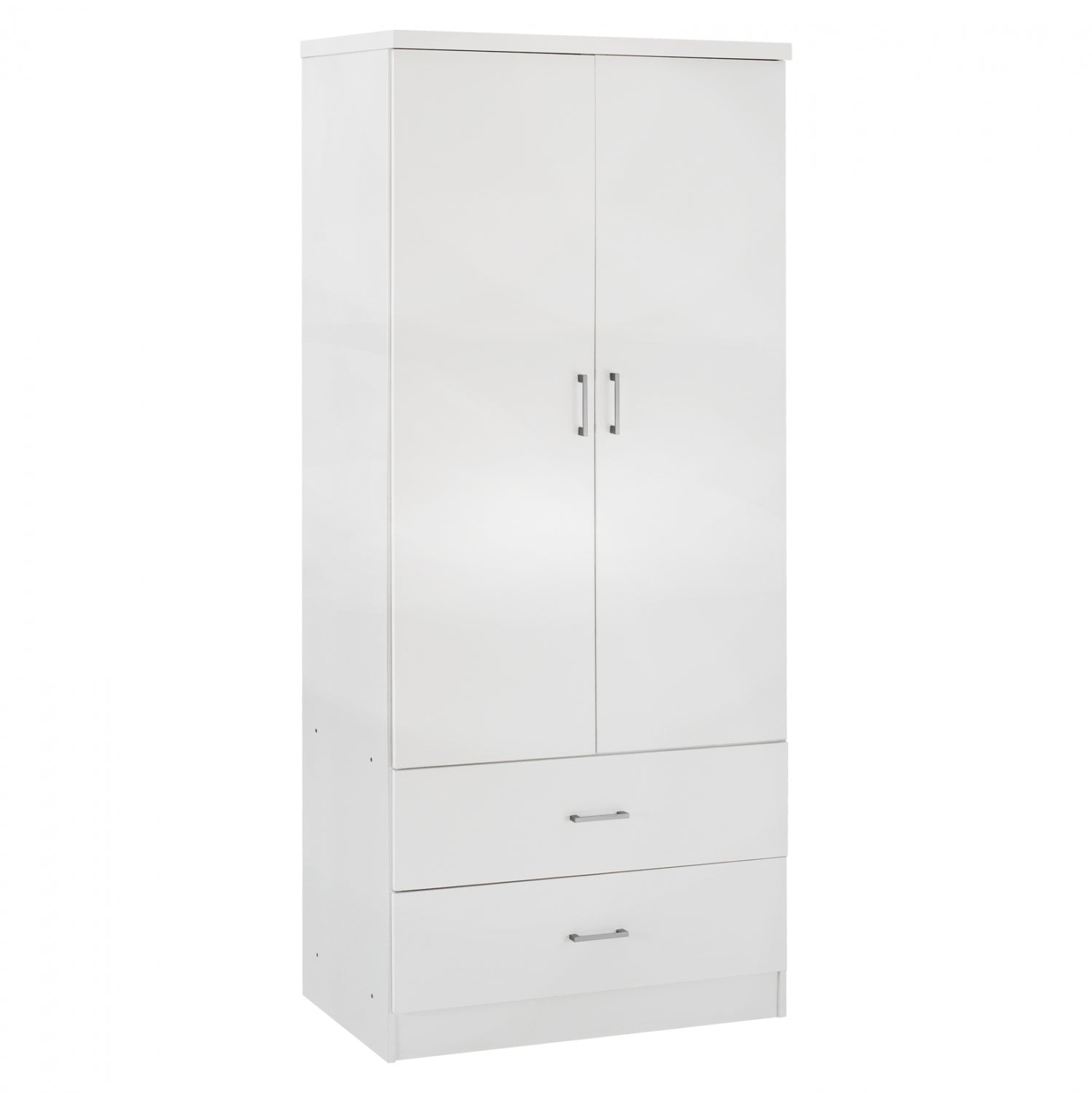 Гардероб Рейна бял цвят  80x42.5x180.5см